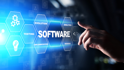 Software,Development,And,Business,Process,Automation,,Internet,And,Technology,Concept